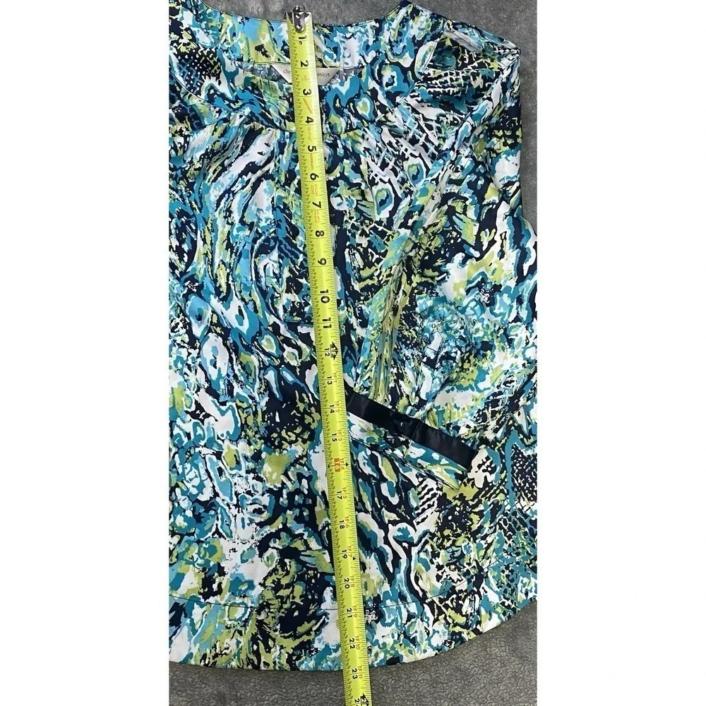 Christopher & Banks 3/4 Sleeve Petite Women's Blouse Size PM - Picture 9 of 9